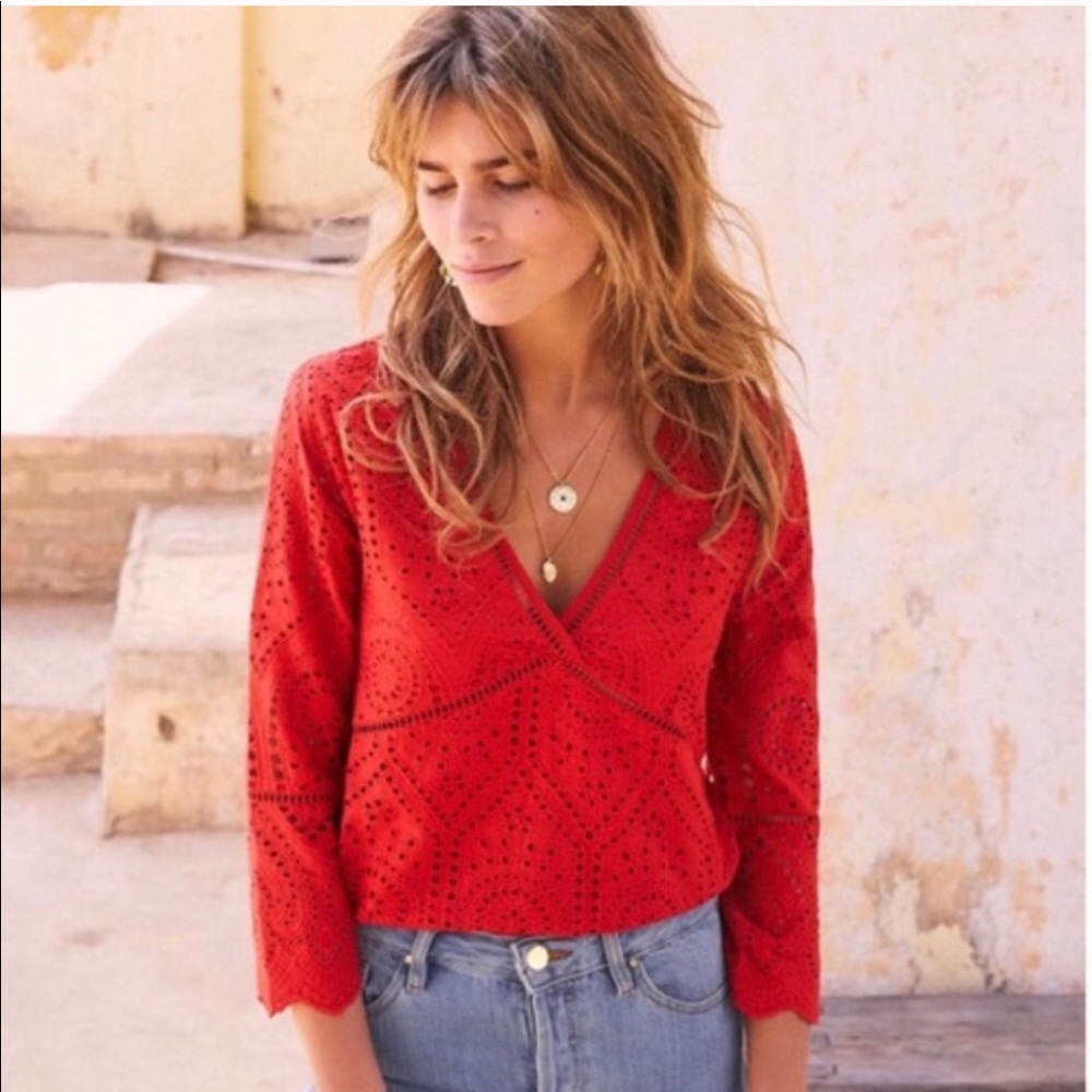 Suzane Ruby Andrea blouse